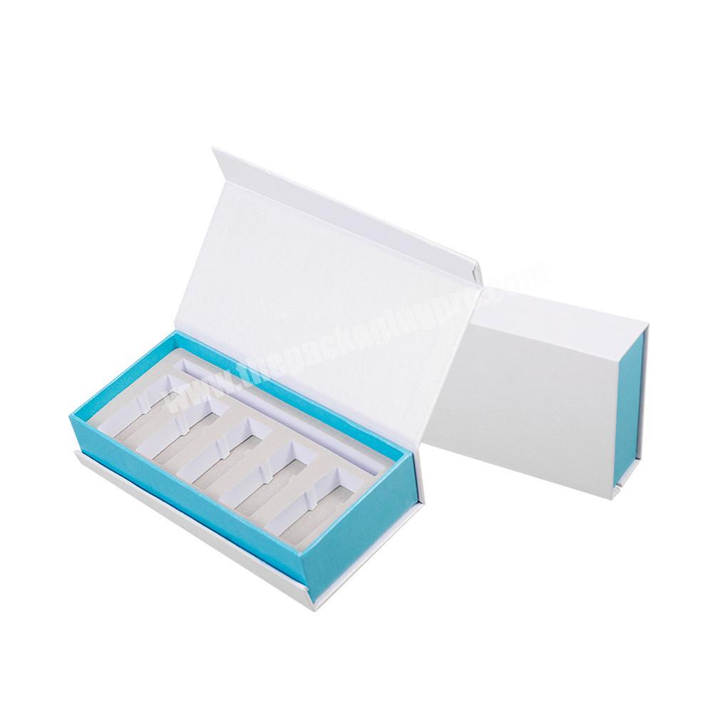 custom cardboard EVA foam sheet cut inserts paper box for essential oil bottles packing