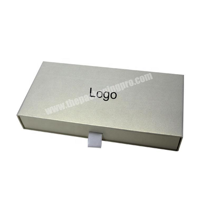 Custom Cardboard Gold Stamping Drawer Packaging Box