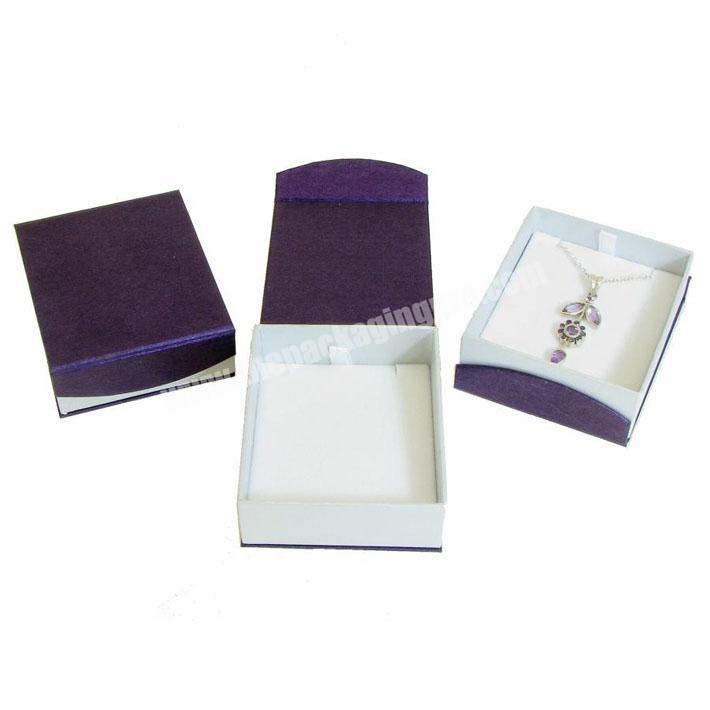Custom Cardboard Jewelry Ring Packaging Box Ribbon Wholesale