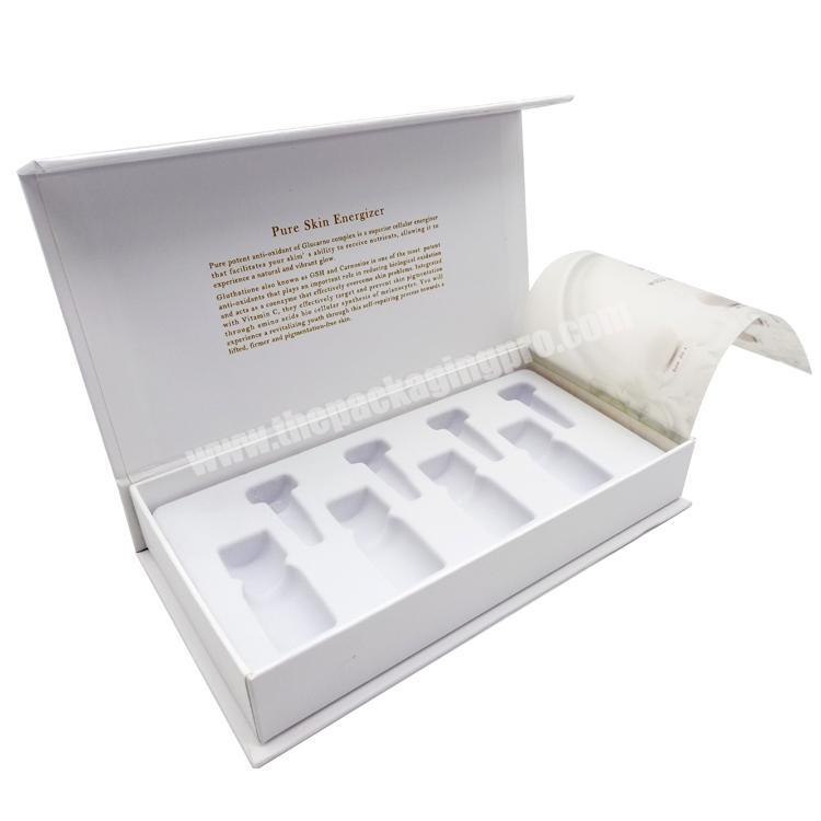 Custom Cardboard Luxury Line Kit Set cosmetic Box Shipping Skin Care Packaging