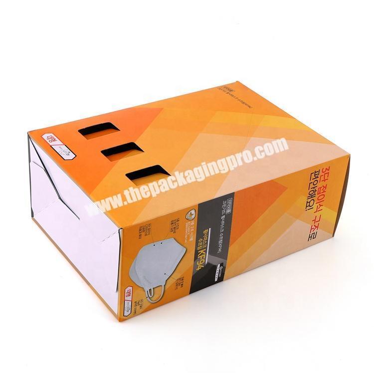 Custom Cardboard  Packaging Box for Face Mask