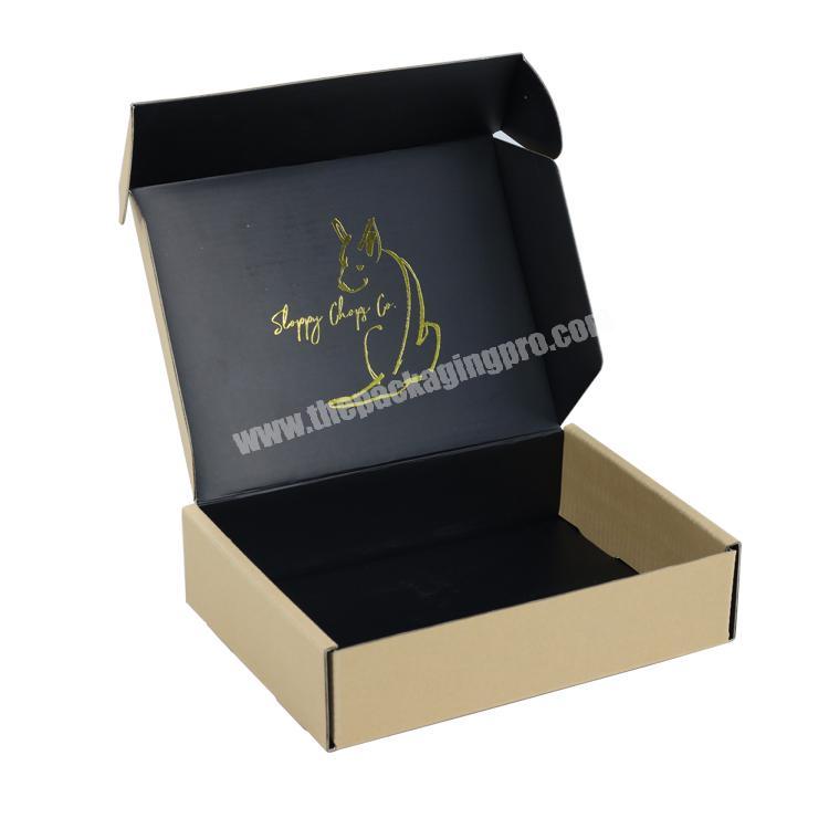 Custom Cardboard Packing Mailing Corrugated Apparel Packaging Box
