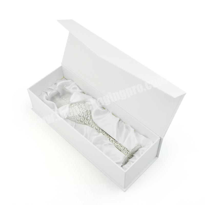Custom Cardboard Paper Champagne Wine Glass Box