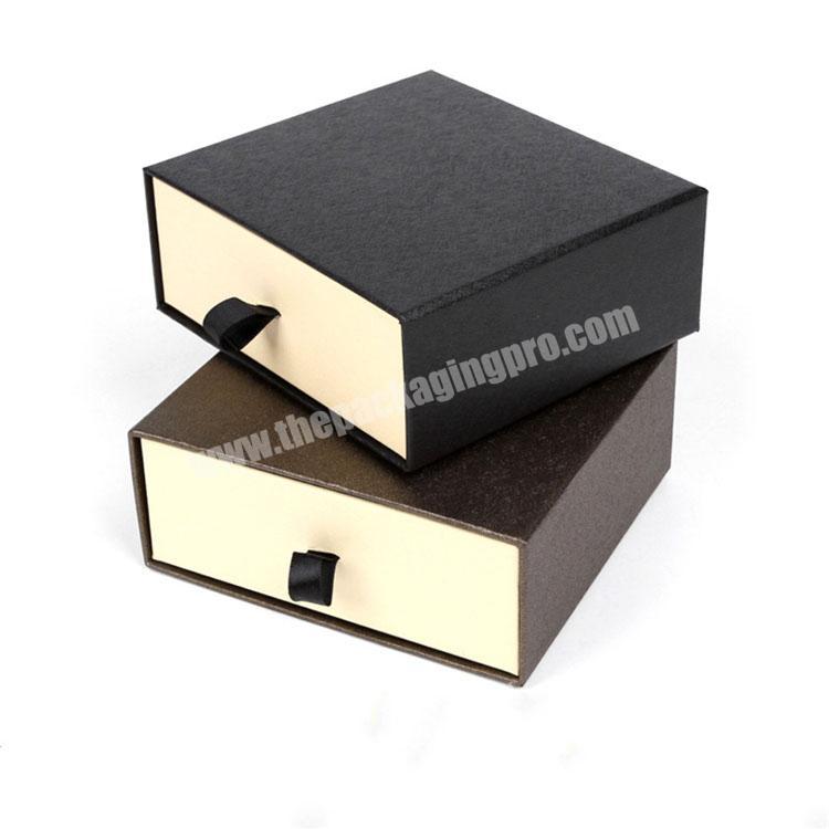 custom cardboard paper draw box packaging