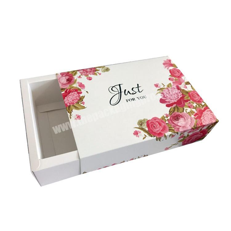 Custom cardboard paper gift box for tea