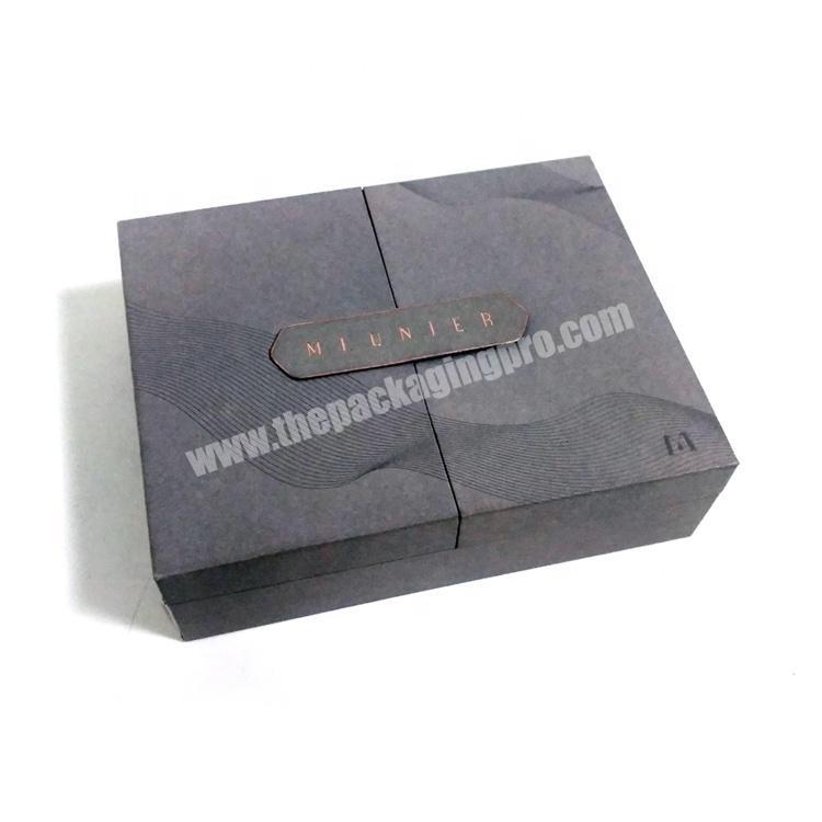 Custom Cardboard Paper Packaging Makeup Cosmetic Lipstick Gift Box With Magnetic Closure