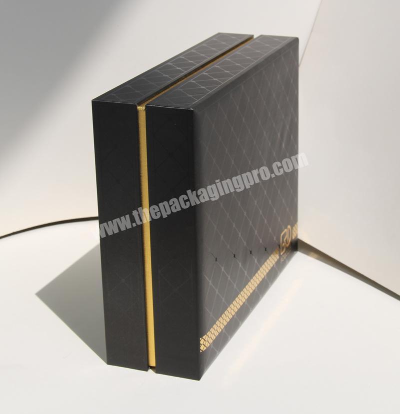 Custom Cardboard Paper Perfume Bottle Box Packaging Gift Packaging Box with EVA Insert
