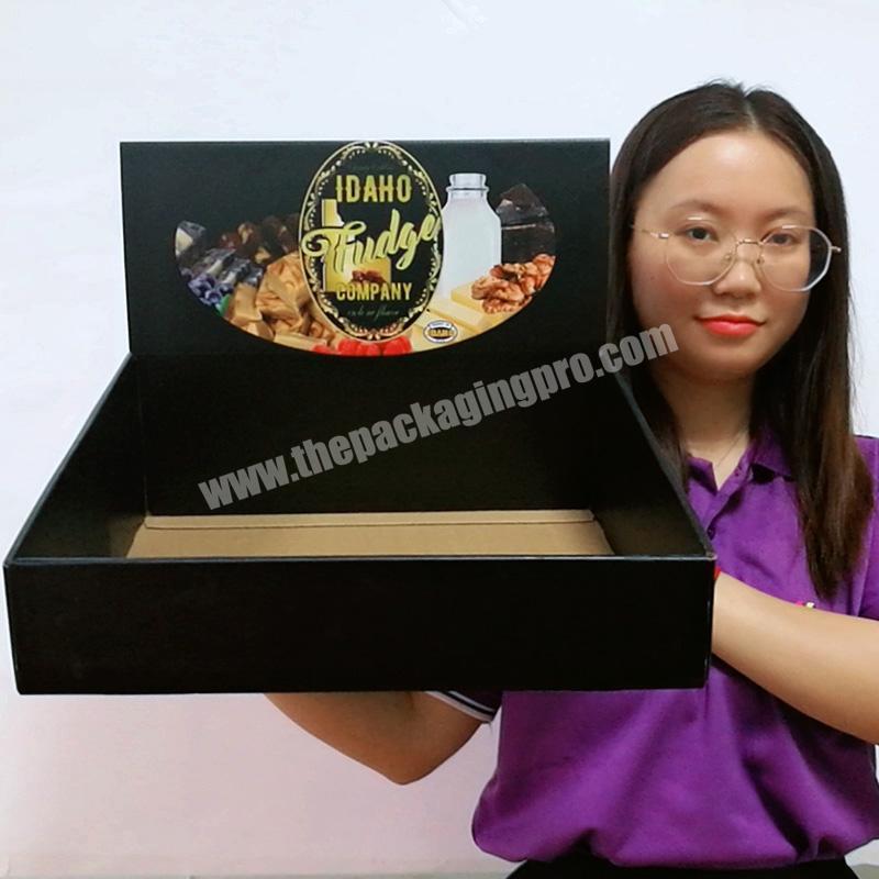 Custom Cardboard Paper Pop Up Lip Gloss Lollipop Counter Display Box Carton For Retail