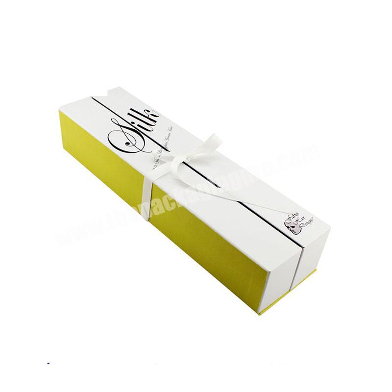 Custom Cardboard Paper Wig Packaging Hair Box with Double Doors
