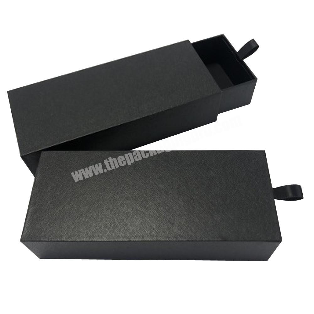 Custom cardboard slide paper mobile phone storage glasses packing drawer gift box