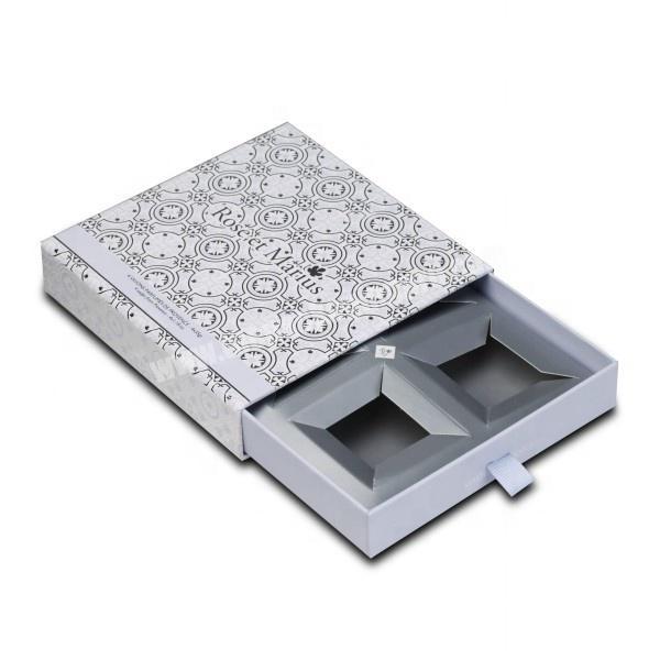Custom cardboard soap boxes paper drawer storage gift box packaging box