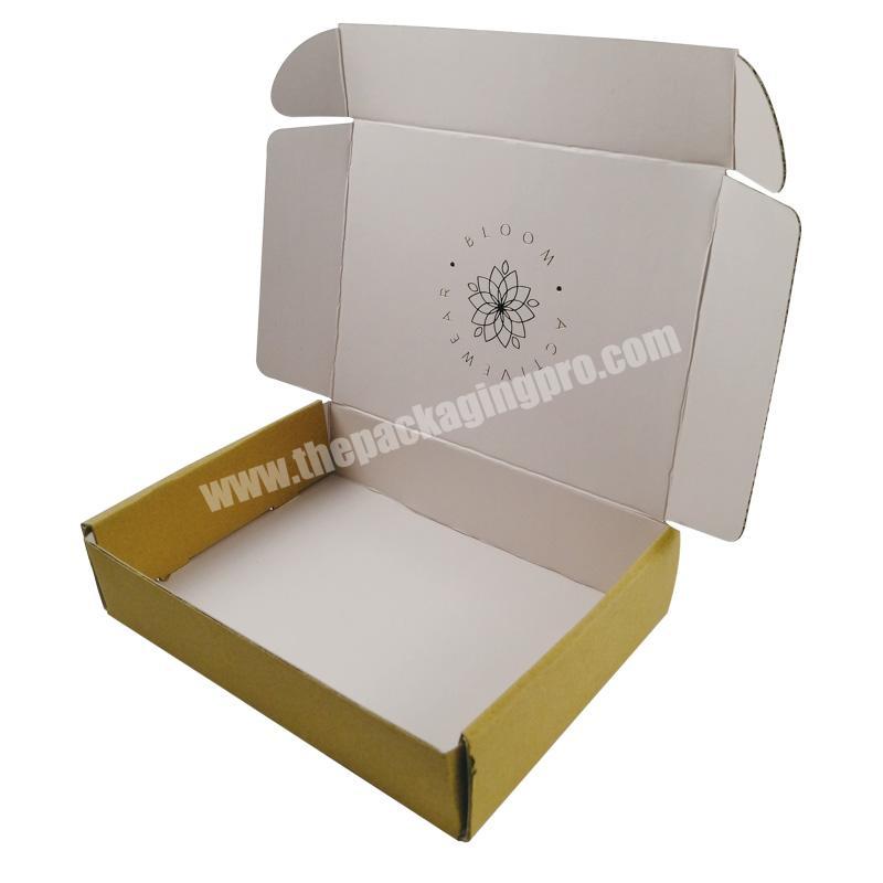 Custom Carton Mail Packing Boxes Corrugated Cardboard Carton Materials Shipping Box