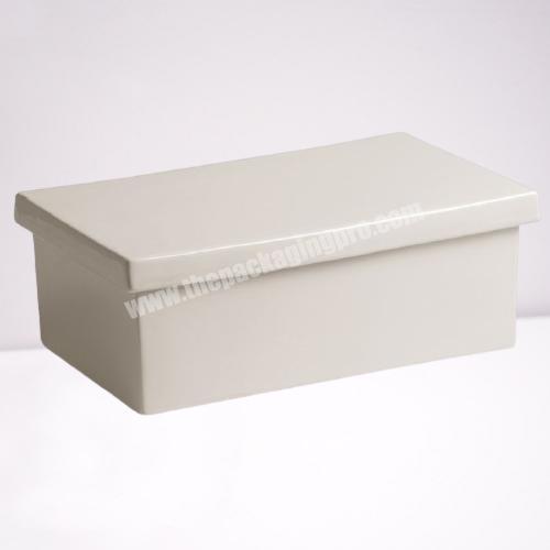 Custom carton shoe box corrugated paper packaging wholesale