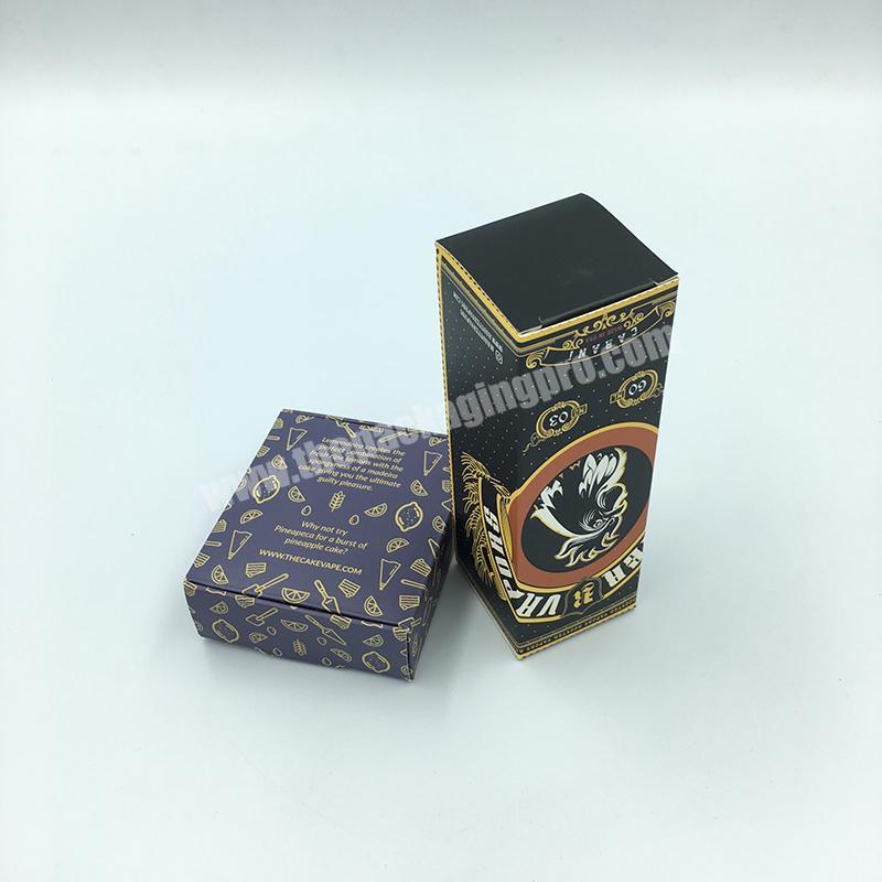 Custom CBD bottle Pack Paper Box Packaging Concentrate Oil Jar Boxes