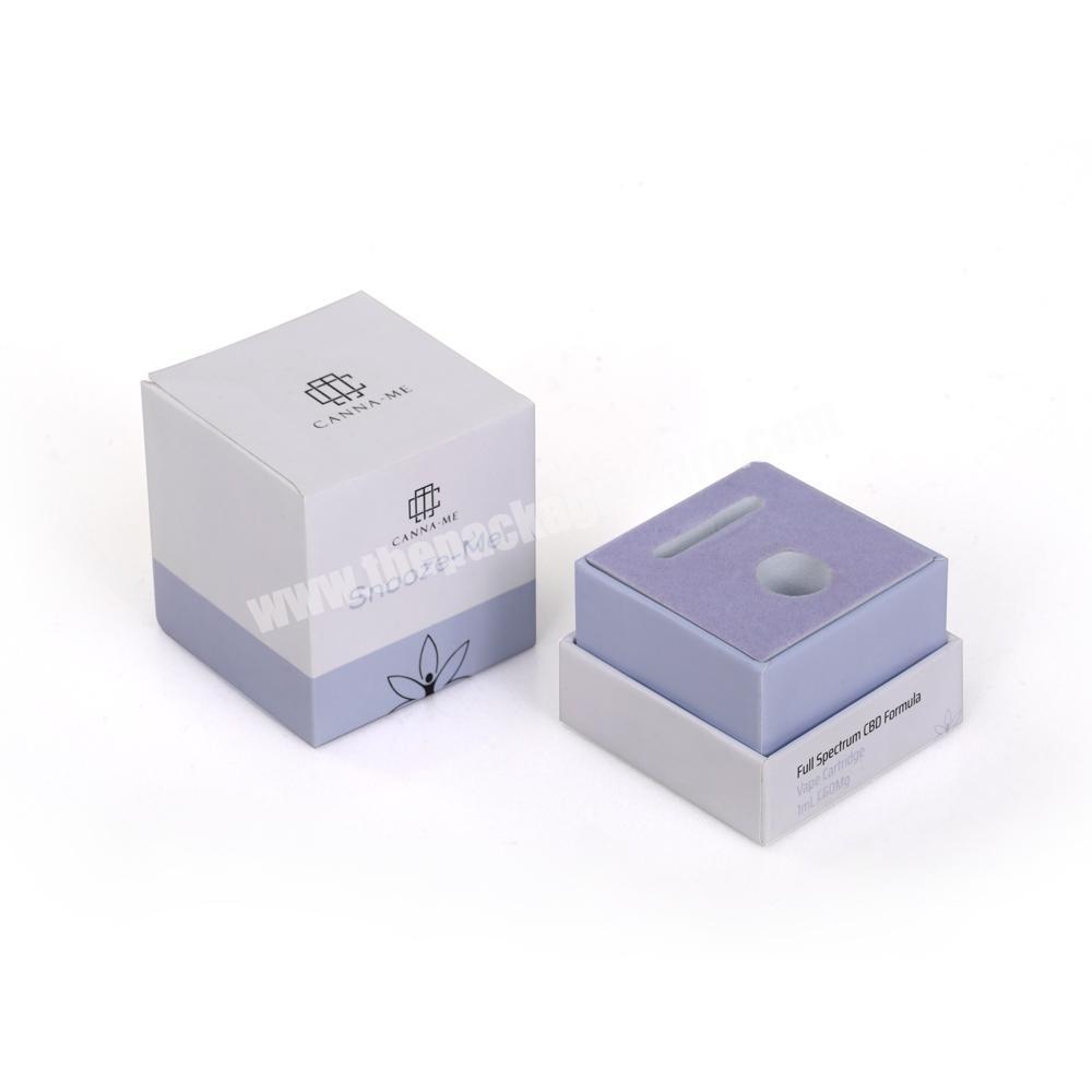 Custom cbd cartridge package paper packaging box for cbd cartridge