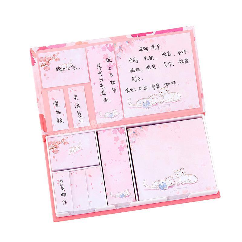 Custom cheap full-automatic Note sticky printed sticky notes memo pad and sticky notes set