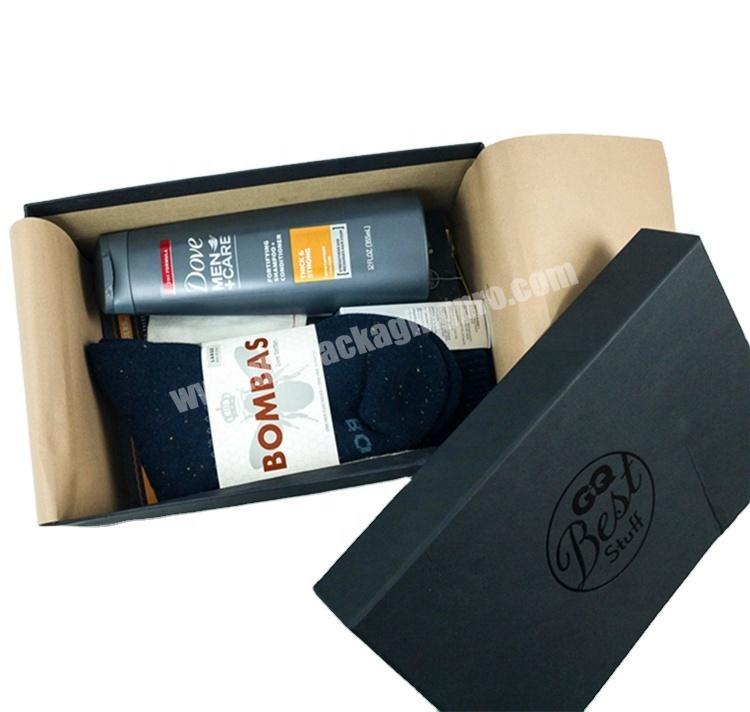 Custom cheap shoes socks gift packaging box with logo