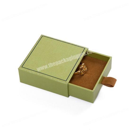 Custom China factory cardboard insert printing luxury hard recycled small jewelry drawer gift box packaging boxes