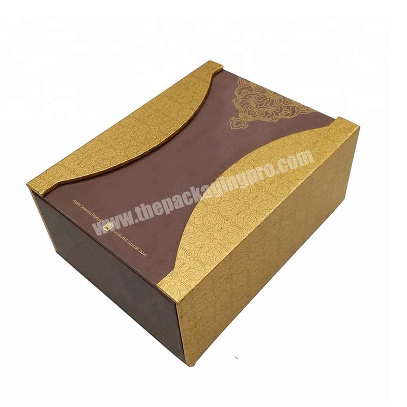Custom China manufacturer magnetic clamshell gift box cardboard