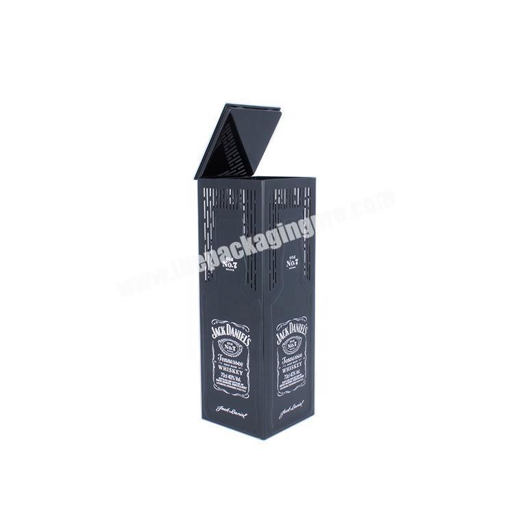 custom China metal tin box packaging liquor wine tin boxes