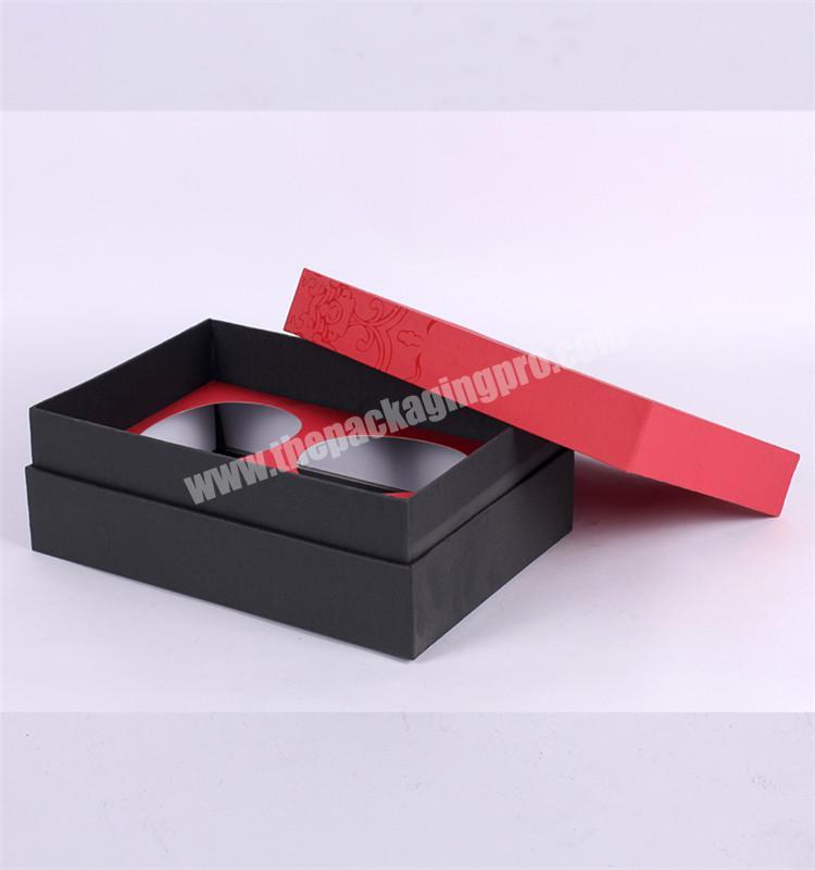 Custom Chinese tea gift packaging box cardboard tea box with lid