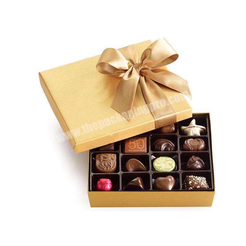 Custom Chocolate Paper Candy Gift Box Packaging