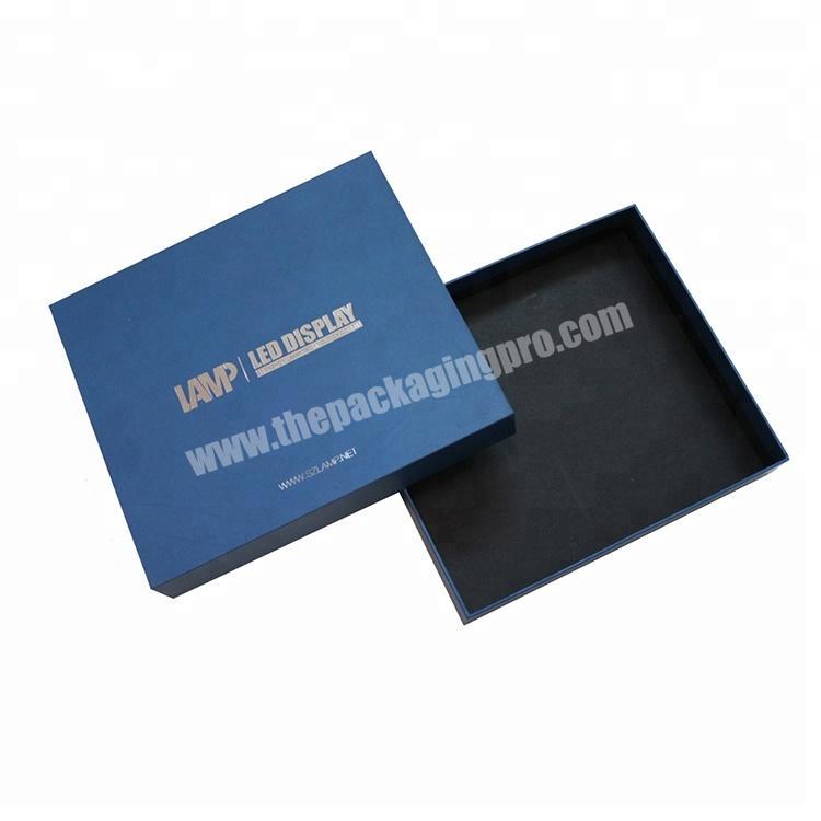 Custom Christmas Birthday Gift Packaging With edging Lids customized clothing packaging box