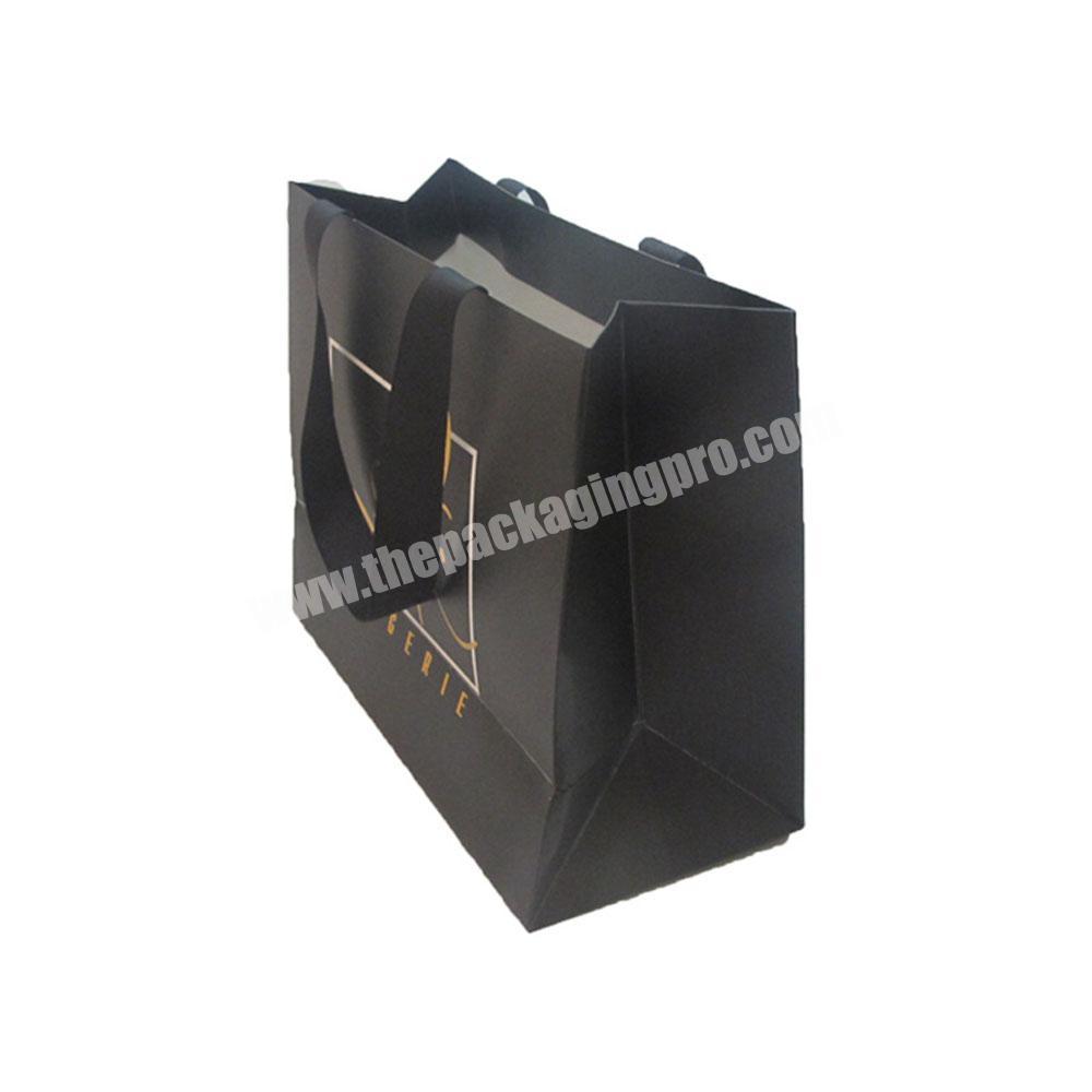 Custom Clothing Packaging Bags For Clothes With Ribbon Handle For Belt And Men's Clothing