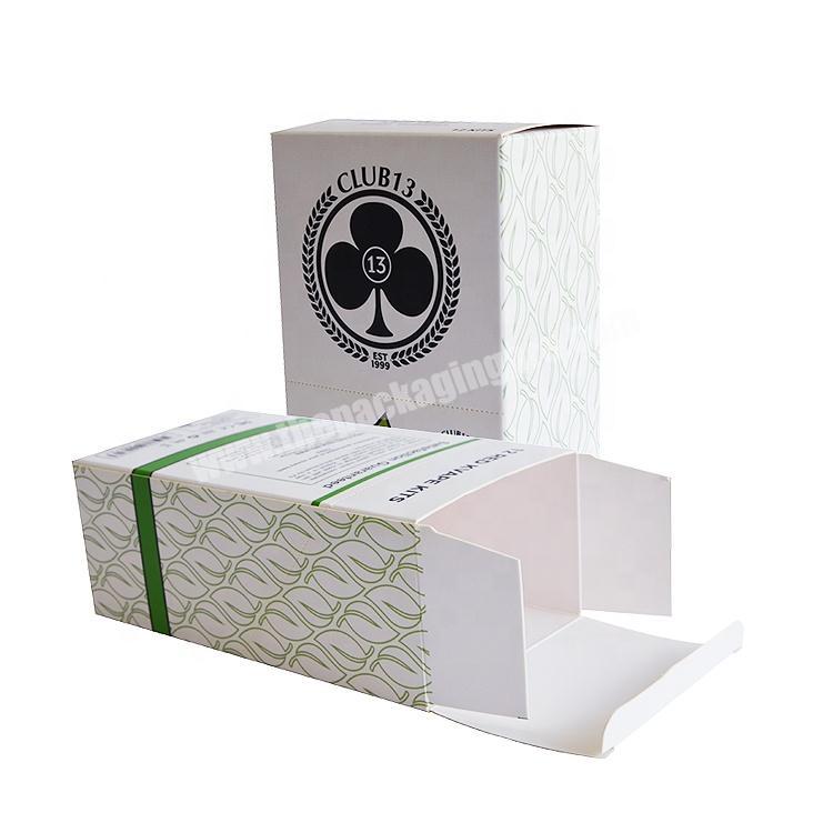 Custom CMYK Printed Paper Reverse Tuck end Boxes