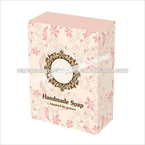 Custom Coated Paper Soap Packaging Box with Window