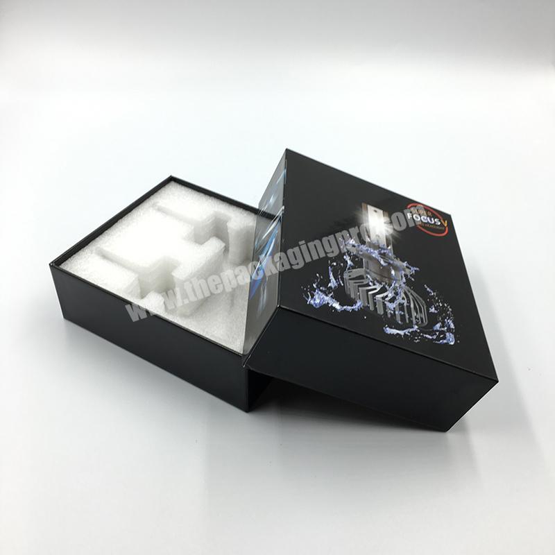 Custom Coated Paperboard Gift Boxes Lid and Tray Luxury Box for Product Packaging