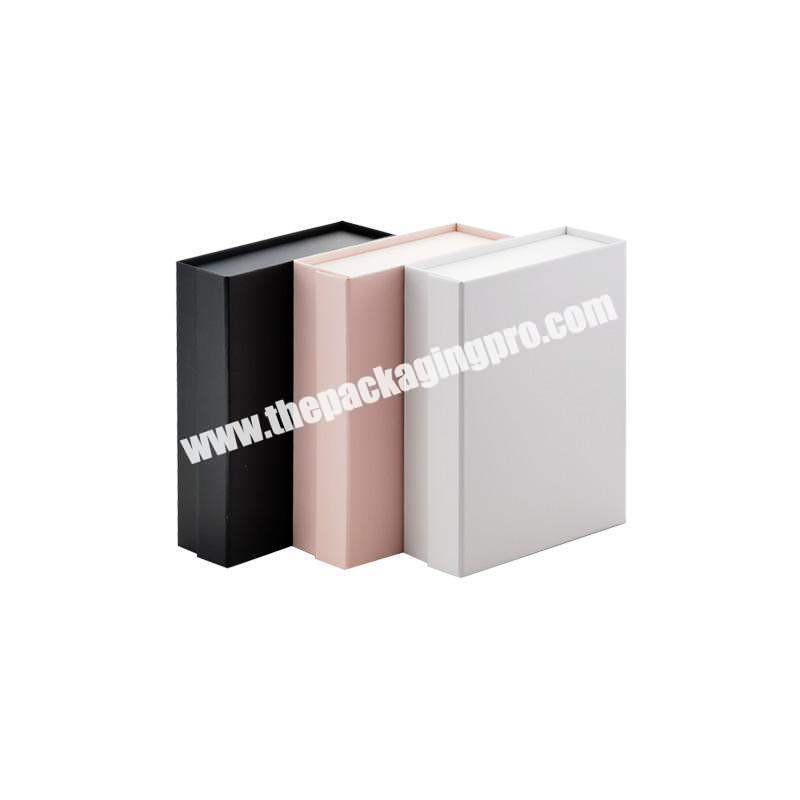 Custom color design cheap small elegant folding magnetic gift boxes in stock