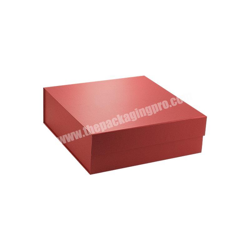 Custom color design women's clothing packaging apparel folding gift boxes