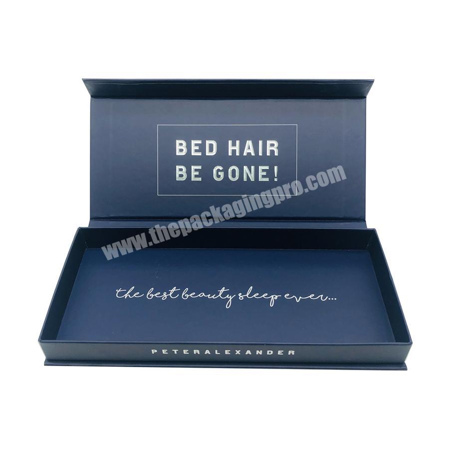 Custom Color Printed Luxury Recycled pillowcase box packaging