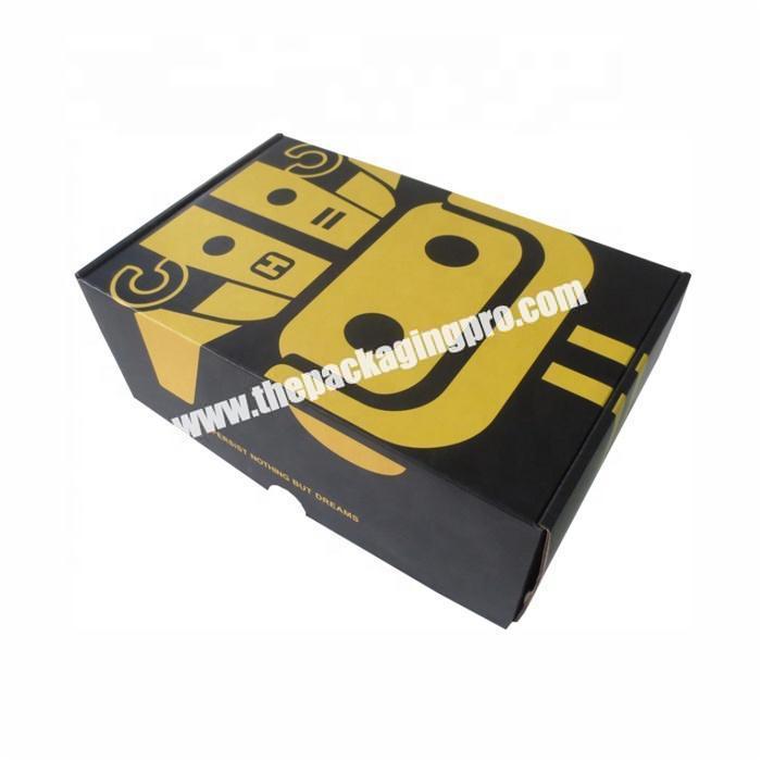 Custom colorful corrugated paper child toy packaging mailer box