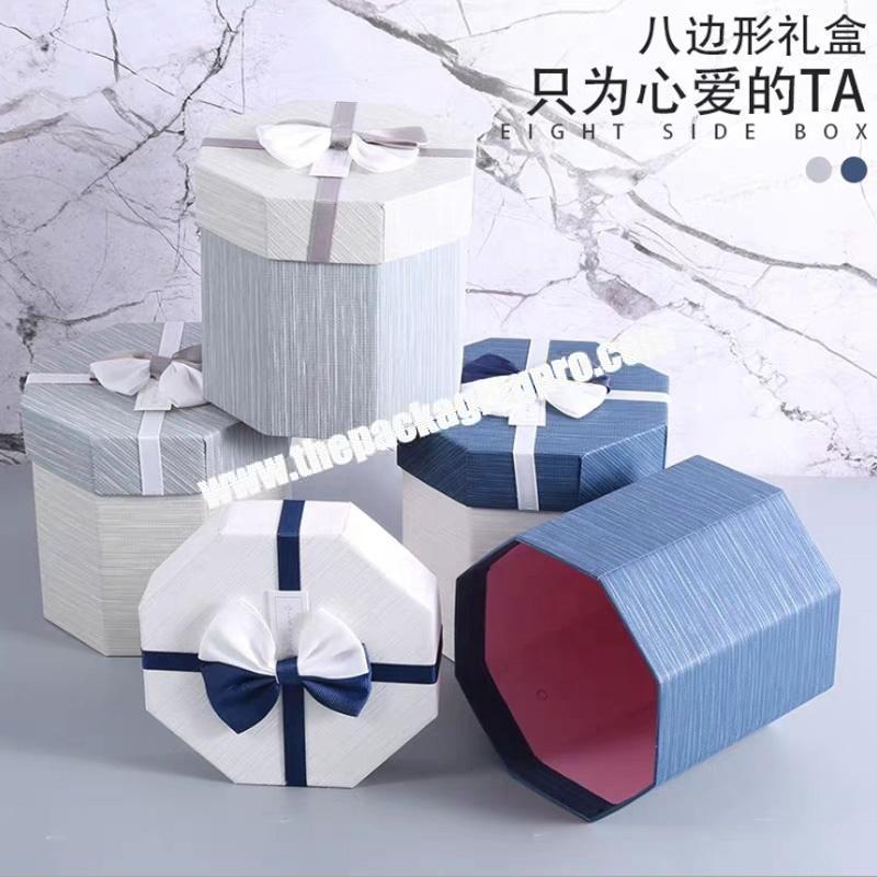 Custom Colorful Hard Cardboard Rigid Paper Gift Box for  birthday party