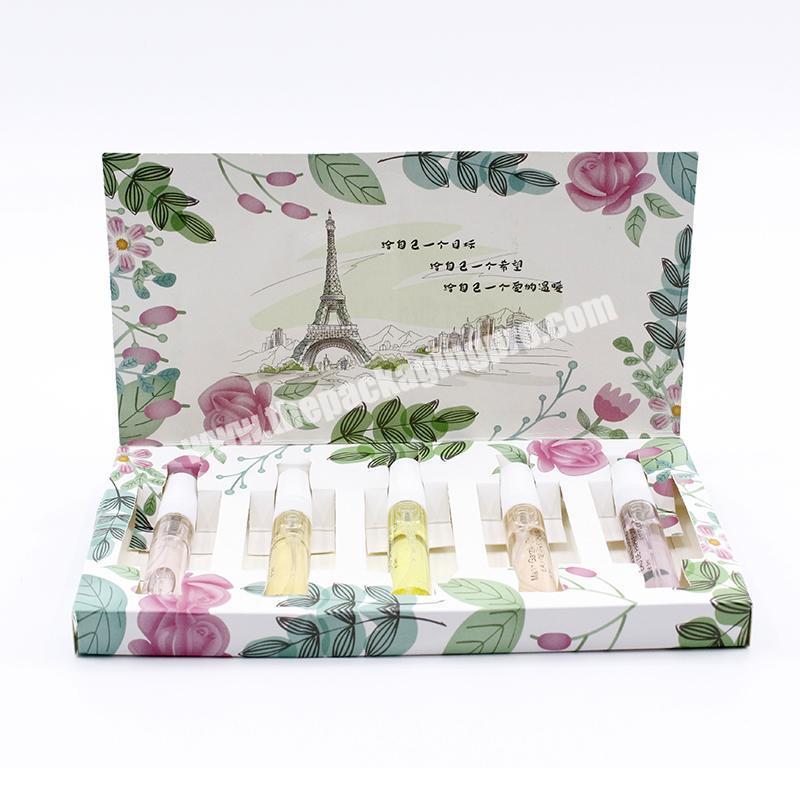 Custom Colorful Perfume clamshell Packaging Box with Insert