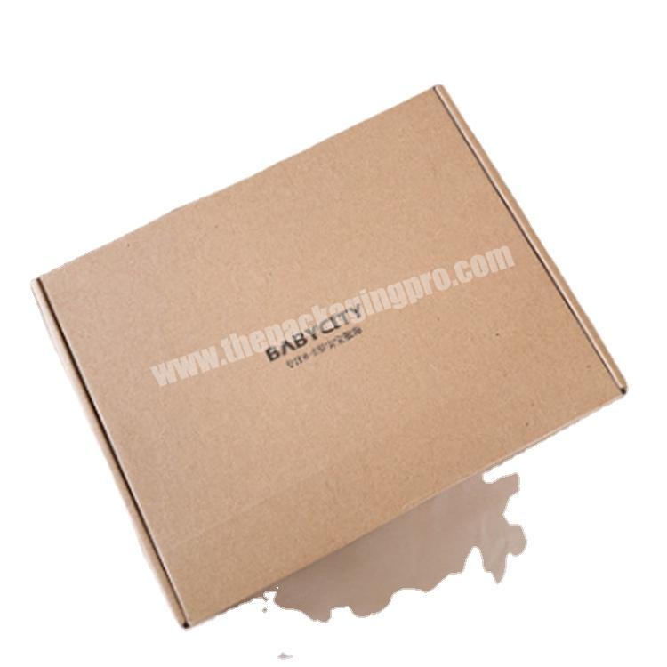 custom corrugated packaging shipping boxes clothing box