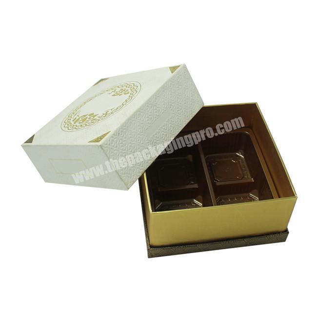 Custom Corrugated Paper Cake Box Package with Handle
