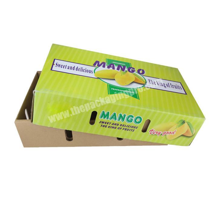 Custom Corrugated Paper Fruit Carton Box,Corrugated Carton Fruit Packaging