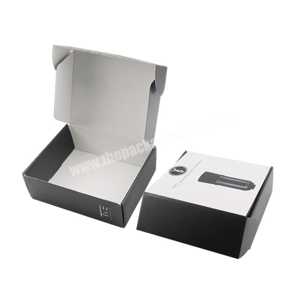 custom corrugated paper packaging printing cardboard mailing box electronics cosmetic item box