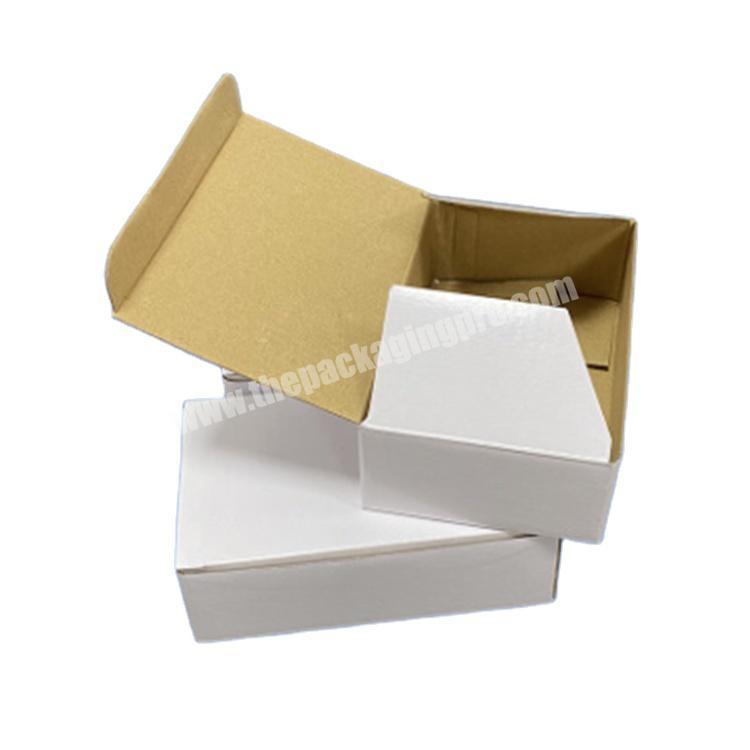 custom corrugated shipping boxes logo clothing box