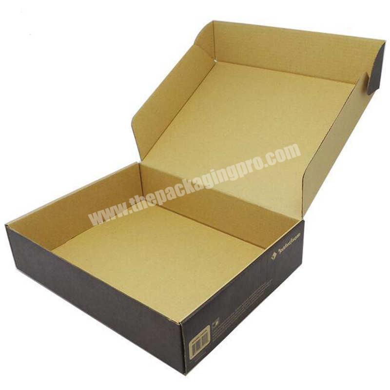Custom Corruguated Shoe Shipping Paper Box With Customized LOGO Printing