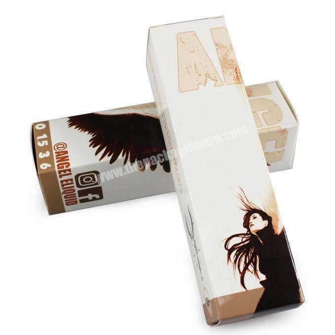 Custom cosmetic art paper box Kosmetikpapierkasten for personal skin care packaging