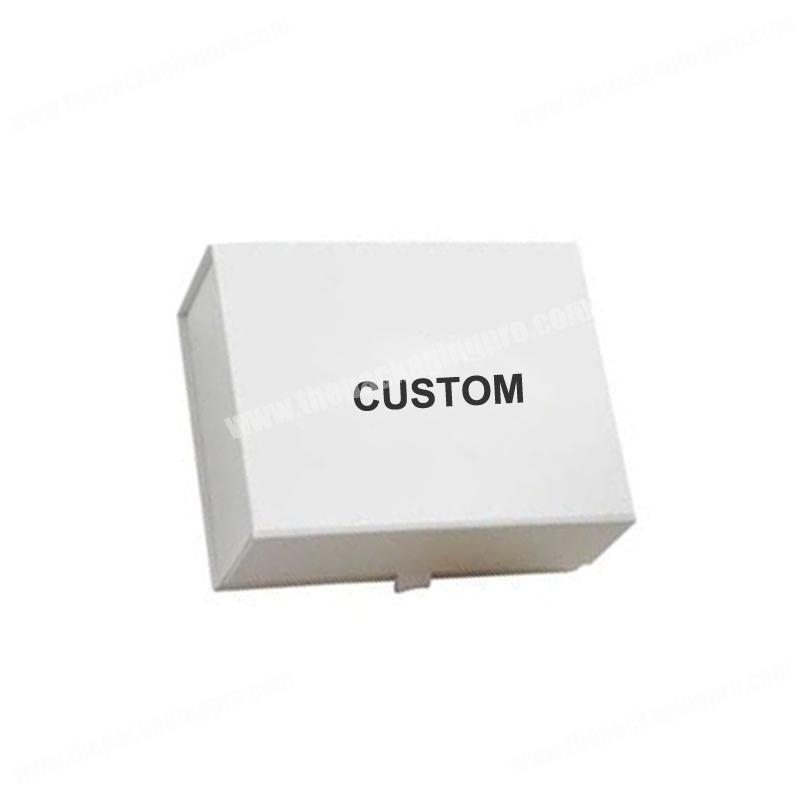 Custom cute design logo baby clothes packaging paper gift box