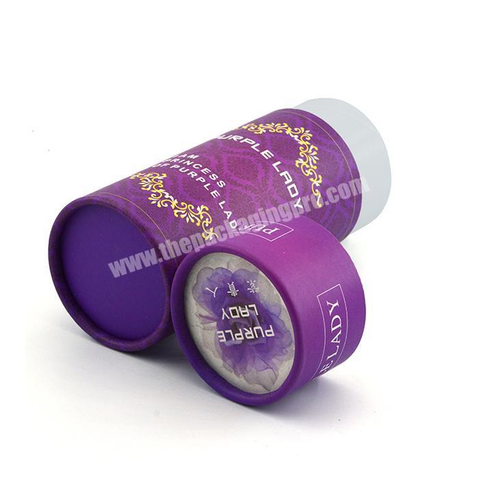 Custom cylinder paper tube packaging luxury round box round packaging boxes