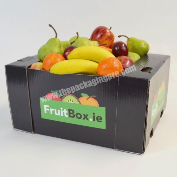 Custom desgin produce 5kg carton cherry packaging boxes