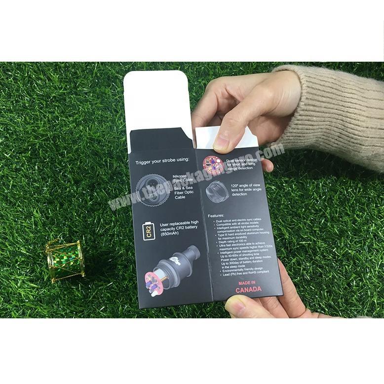 Custom design auto bottom paper packaging box for lamp bulb