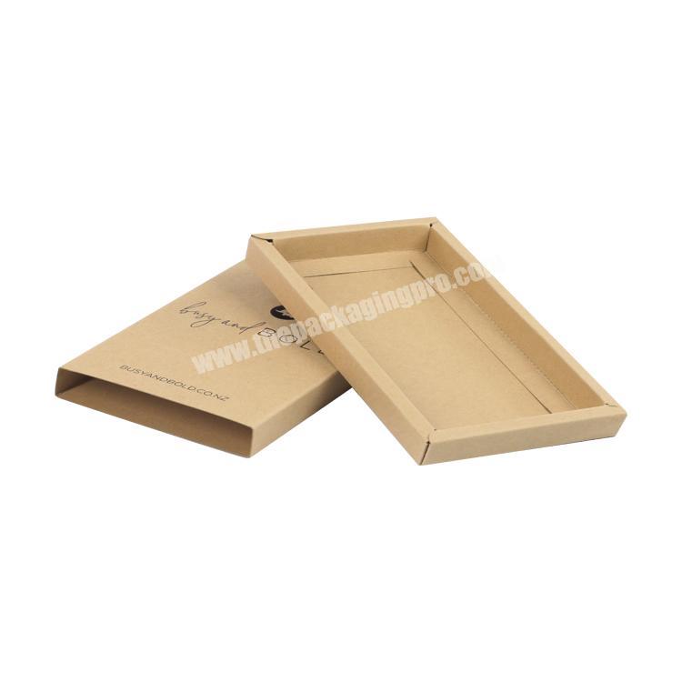 Custom Design Black Cell Phone Case Paper Packaging Cardboard Mini Drawer Box
