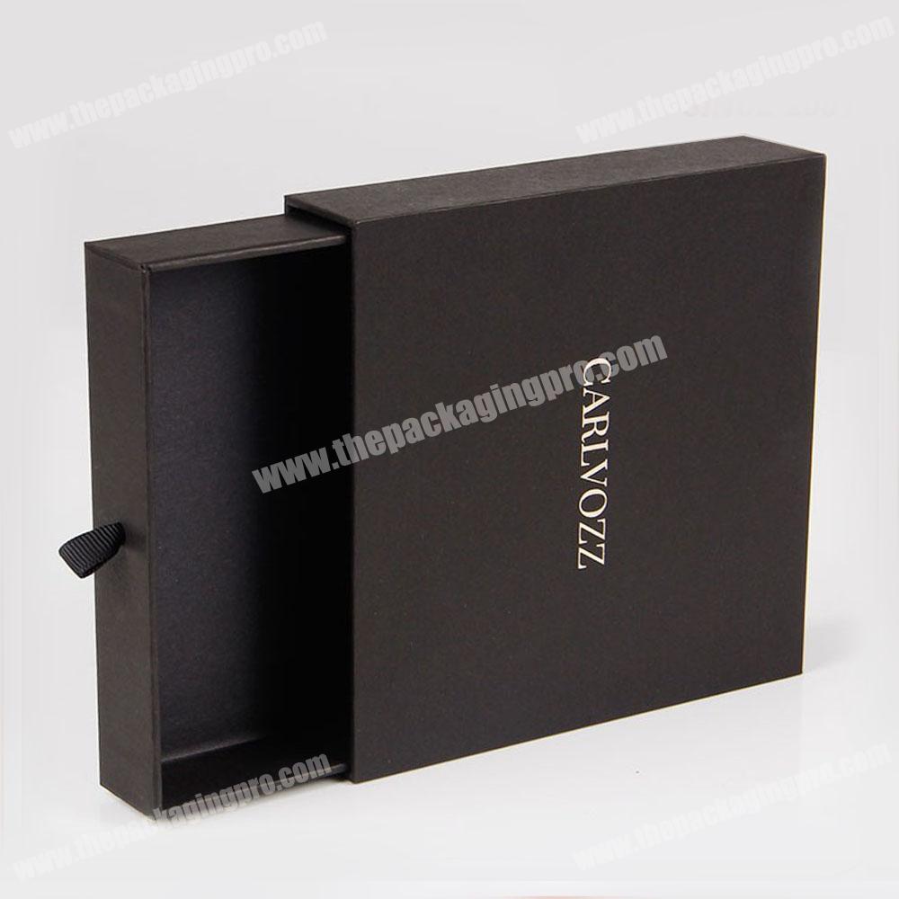 Custom design cardboard paper gift jewellery drawer box